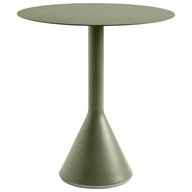 HAY Palissade Cone table, 70 cm, olive