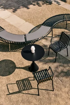 HAY Palissade Cone table, 70 cm, anthracite