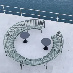 HAY Palissade Cone table, 70 cm, anthracite