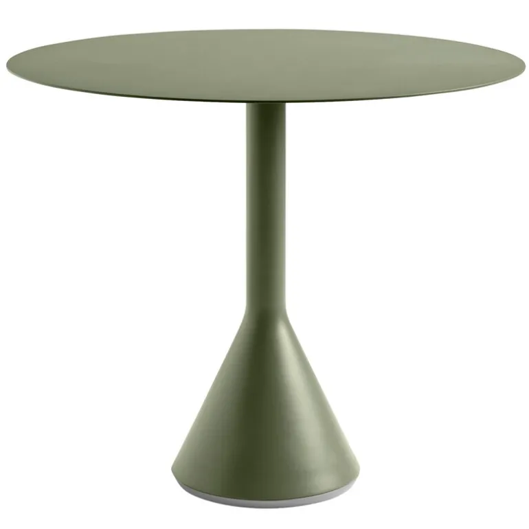 HAY Palissade Cone table, 90 cm, olive