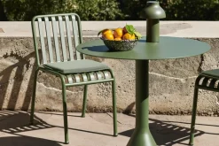HAY Palissade Cone table, 90 cm, olive