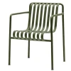 HAY Palissade dining armchair, olive