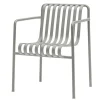HAY Palissade dining armchair, sky grey