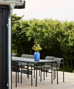 HAY Palissade dining armchair, anthracite