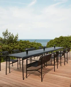 HAY Palissade dining armchair, anthracite