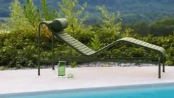 HAY Palissade headrest cushion for chaise longue, olive