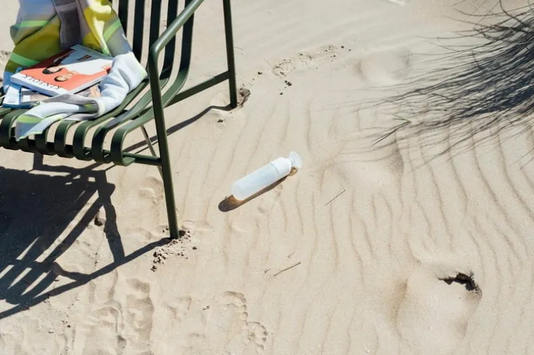 HAY Palissade lounge chair, high, olive