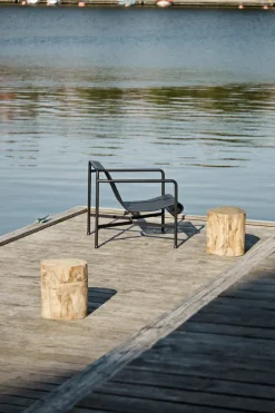 HAY Palissade lounge chair, low, anthracite