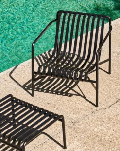 HAY Palissade lounge chair, low, anthracite