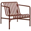 HAY Palissade lounge chair, low, iron red