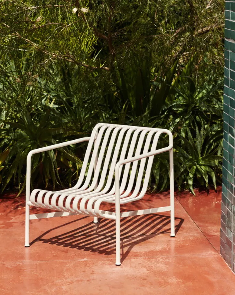 HAY Palissade lounge chair, low, sky grey