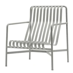 HAY Palissade lounge chair, high, sky grey