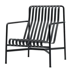 HAY Palissade lounge chair, high, anthracite