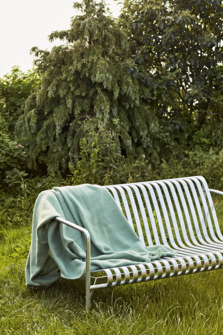 HAY Palissade lounge sofa, hot galvanised