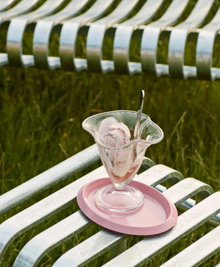 HAY Palissade lounge sofa, hot galvanised