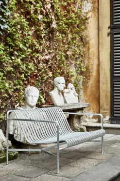 HAY Palissade lounge sofa, hot galvanised