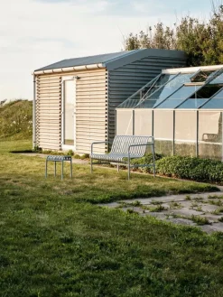 HAY Palissade lounge sofa, hot galvanised