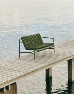 HAY Palissade lounge sofa, olive