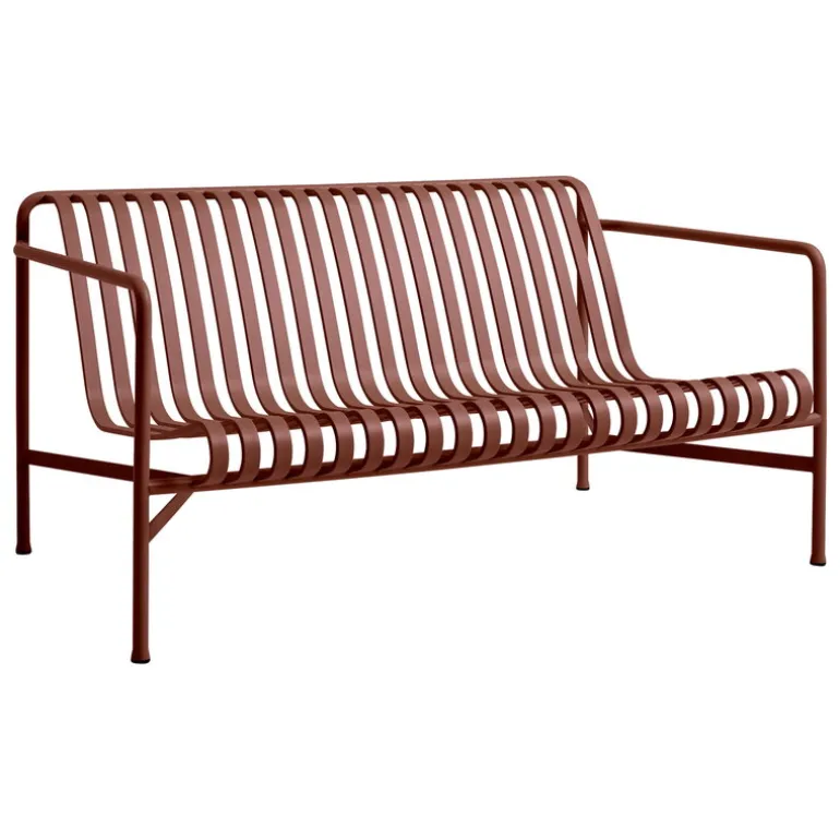 HAY Palissade lounge sofa, iron red