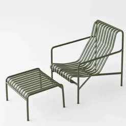 HAY Palissade ottoman, olive