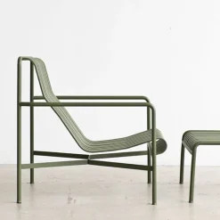 HAY Palissade ottoman, sky grey