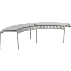 HAY Palissade Park bench cushion, set of 2, sky grey