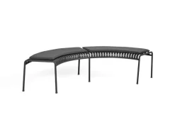 HAY Palissade Park bench, anthracite