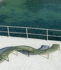 HAY Palissade Park bench, olive