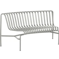 HAY Palissade Park dining bench add-on, in, sky grey