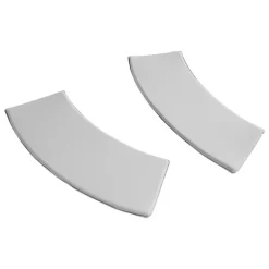 HAY Palissade Park dining bench cushion, in-in, set of 2, sky grey