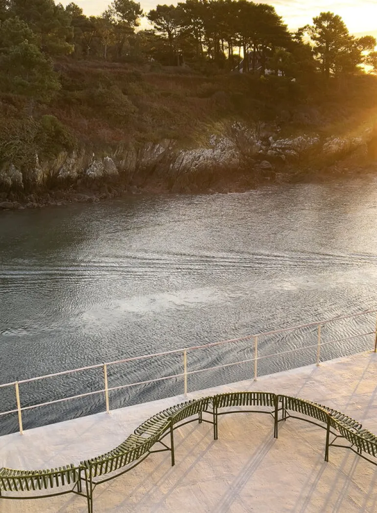 HAY Palissade Park dining bench add-on, in, olive