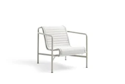 HAY Palissade Quilted cushion for low lounge chair, sky grey