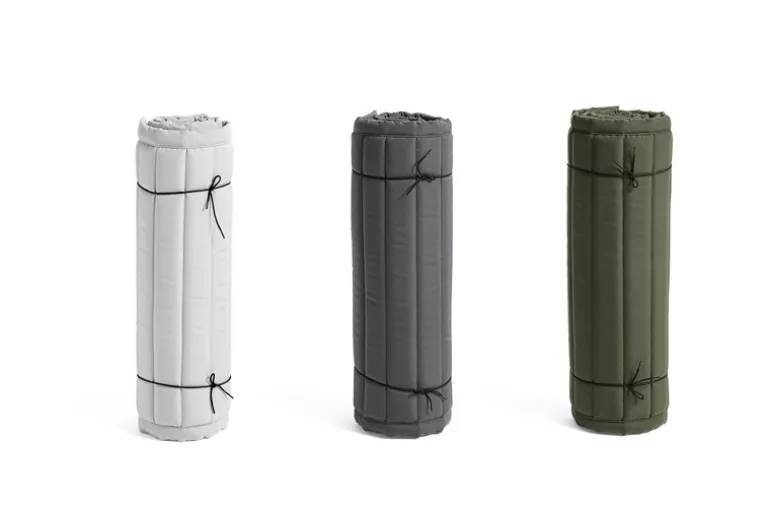 HAY Palissade Quilted cushion for chaise longue, sky grey