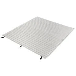 HAY Palissade Quilted cushion for lounge sofa, sky grey