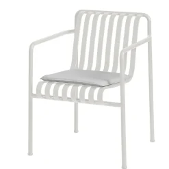 HAY Palissade seat cushion for dining armchair, sky grey