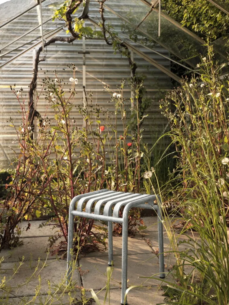 HAY Palissade stool, hot galvanised