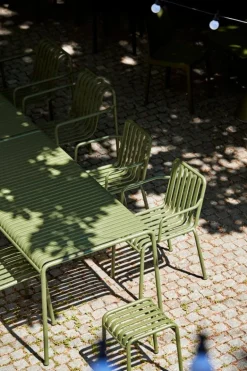 HAY Palissade stool, olive