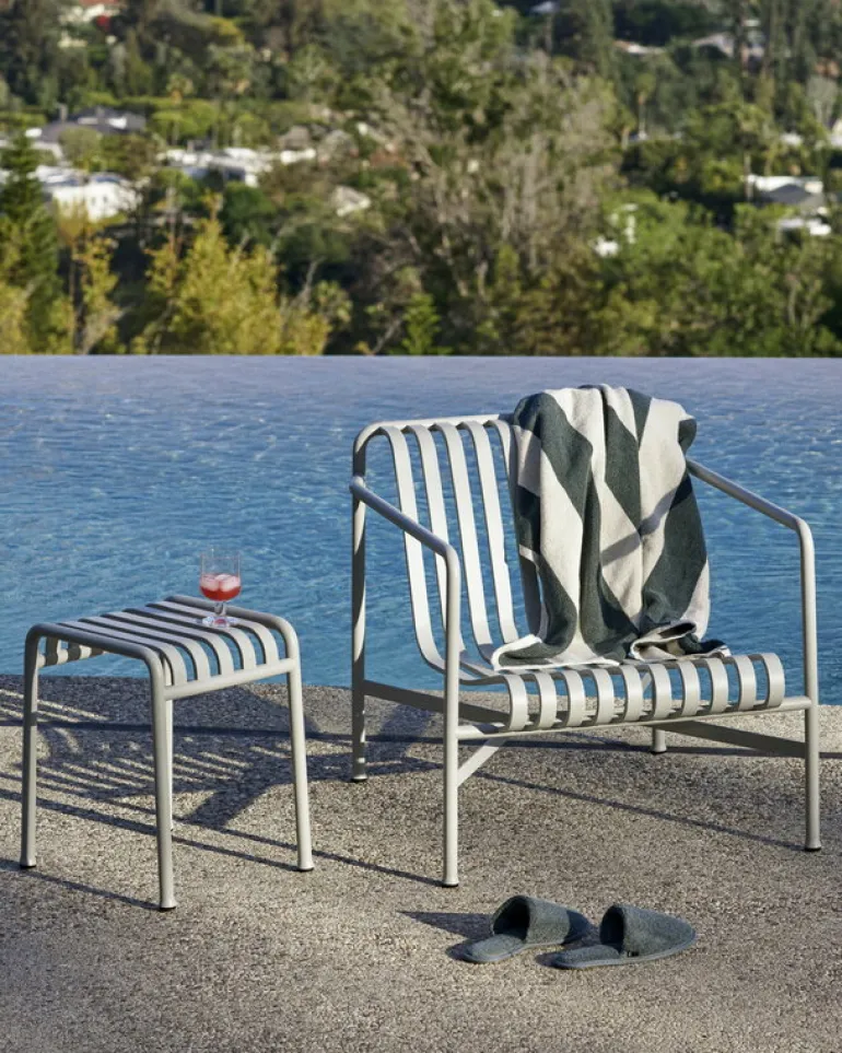 HAY Palissade stool, sky grey