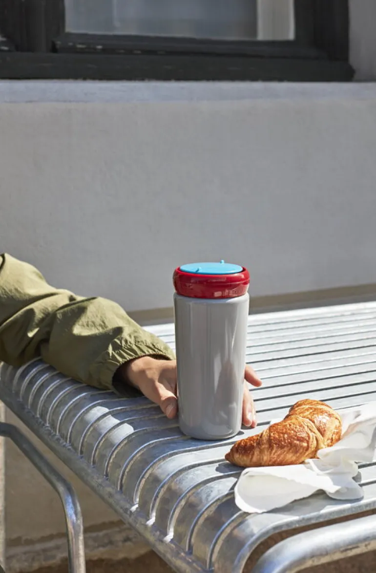 HAY Palissade table 82,5 x 90 cm, hot galvanised