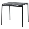 HAY Palissade table, 82,5 x 90 cm, anthracite