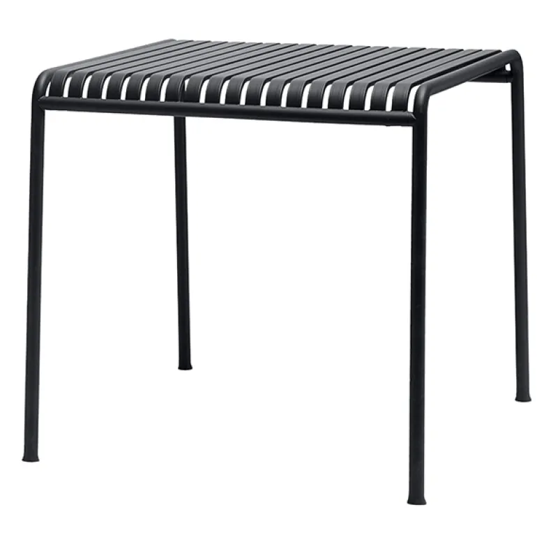 HAY Palissade table, 82,5 x 90 cm, anthracite