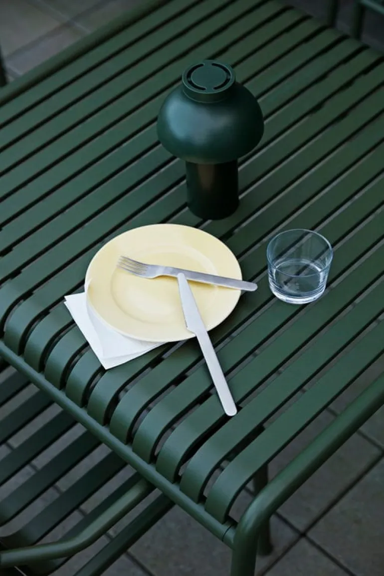 HAY Palissade table, 82,5 x 90 cm, olive