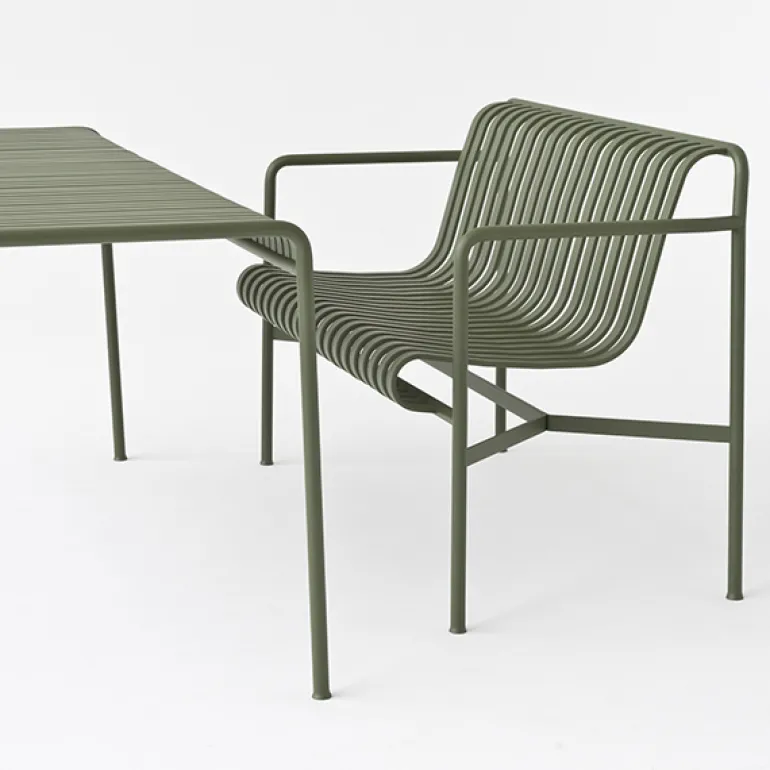 HAY Palissade table, 170 x 90 cm, olive