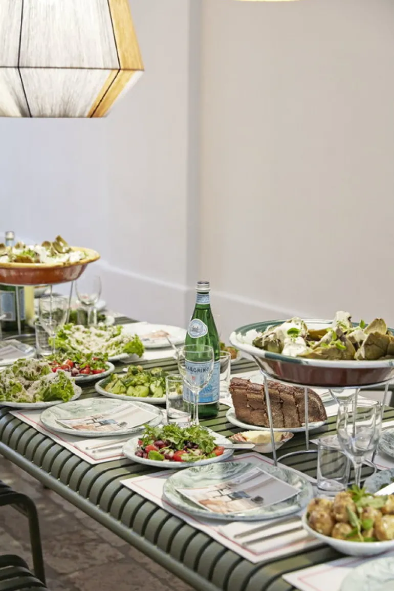 HAY Palissade table, 170 x 90 cm, olive