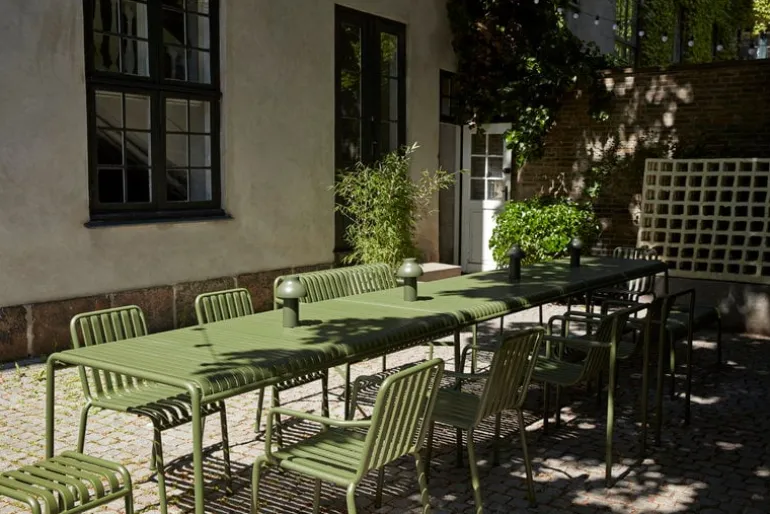 HAY Palissade table, 170 x 90 cm, olive