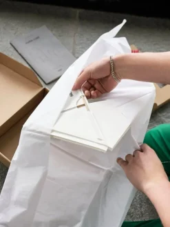 HAY Paper Cube table lamp, white