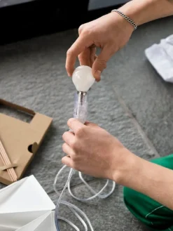 HAY Paper Cube table lamp, white