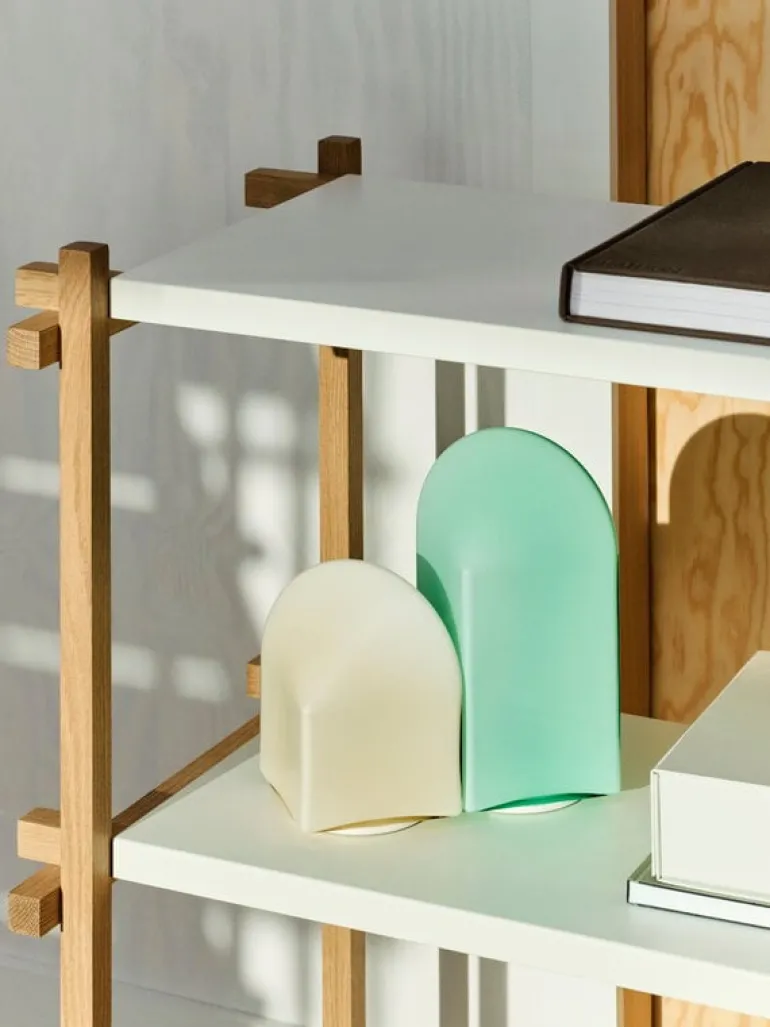 HAY Parade Portable 160 table lamp, shell white