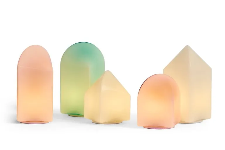 HAY Parade Portable 160 table lamp, blush pink