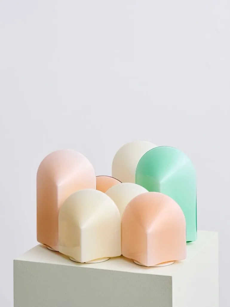 HAY Parade Portable 160 table lamp, blush pink